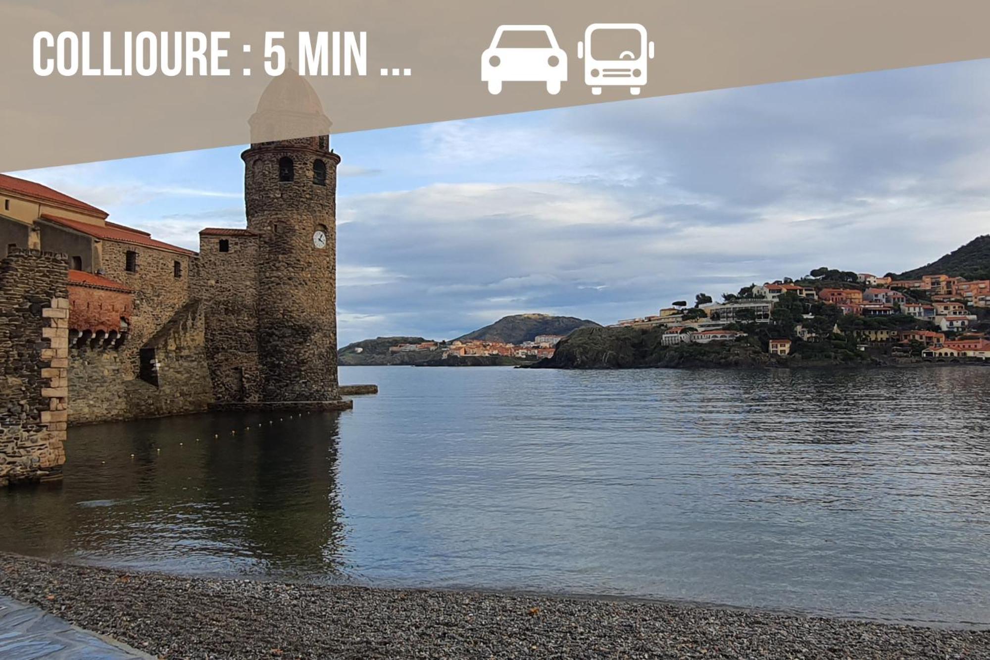 Le Belveze, Emplacement Central Et Calme Port Vendres Eksteriør billede